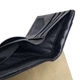 Шкіряний гаманець Genuine Leather чорний 1835-166 black - изображение 5