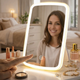 Зеркало с подсветкой Jordan Judy LED Makeup Mirror сенсор для макияжа с увеличением LED подсветкой - изображение 1