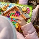 Дерев'яний пазл-вкладиш "Веселі бджілки" Ubumblebees (ПСД165) PSD165 сортер-тетріс - изображение 6
