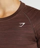 Спортивний лонгслів Gymshark b3a5vc59 XXL коричневий (100006556) - зображення 6