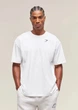 Спортивная футболка из хлопка Gymshark a1a3e1c59 M белая (100006643) - изображение 1