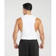 Майка спортивна з бавовни Gymshark a2a8oc59 S біла (100006634) - зображення 2