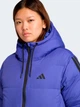 Пуховик зимний женский Adidas Essentials Climawarm 3-Stripes JW9109 L Синий (4068811679439) - изображение 4