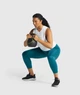 Укорочені легінси 7/8 Gymshark b1a1vc59 M сині (100006609) - зображення 4