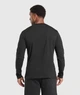 Спортивний лонгслів з бавовни Gymshark a1a9ec59 L чорний (100006641) - зображення 2