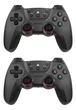 Пара беспроводных геймпадов XO GP4 2.4G Turbo для PC, Android, PS3, Steam (Серый) - изображение 1