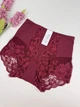 Высокие хлопковые слипы с корректирующим эффектом 90389, 3XL (ОБ 110-120), Бордовый - изображение 1