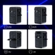 Зарядне пристрій 4xUSB 100W PD (2хUSB-C+2хUSB-A) TRAVEL Universal сharger diamond чорний Choe - зображення 5