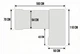 Стол с електро-регулировкой высоты Угловой Flexi Desk White 160x110 см 28051 - изображение 9