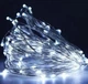 Гирлянда 10 м светодиодная нить Роса LED на батарейках Холодный белый - изображение 2