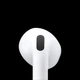 Бездротові навушники Pods 4, Bluetooth 5.0, зарядний кейс, чохол + набір для чистки, мікрофон, White - зображення 3