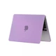 Чехол HardShell Matte Case для MacBook Air 13.6 2022-2026 M2/M3/M4/M5 A2681/A3113/A3240/A3449 — Purple фиолетовая матовая защитная накладка - изображение 5