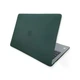 Чехол-накладка HardShell Matte Case для MacBook Air 13" M1 (2018–2020) A1932, A2179, A2337 Dark green темно зеленая - изображение 2