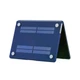 Чехол HardShell Matte Case для MacBook Air 13.6 2022-2026 M2/M3/M4/M5 A2681/A3113/A3240/A3449 — Navy blue темно синяя матовая защитная накладка - изображение 2