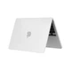 Чехол HardShell Matte Case для MacBook Air 13.6 2022-2026 M2/M3/M4/M5 A2681/A3113/A3240/A3449 — White прозрачная матовая белая защитная накладка - изображение 4