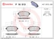 Гальмівні колодки дискові передні Brembo (P16013) - зображення 1
