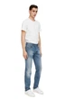 Джинси чоловічі ARKET Standard 130002-365 w30 Faded Indigo (Блакитні) - изображение 1