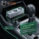 Разветвитель прикуривателя для авто на 2 гнезда Hoco Z65B |1USB/1Type-C/2DC, 240W, PD/QC| Автомобильное зарядное устройство тройник - изображение 4