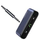 Автомобільний Bluetooth адаптер USAMS US-SJ519 3.5 DC Mini Car Wireless Audio Receiver Grey - изображение 3