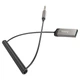 Автомобільний Bluetooth адаптер Hoco E78 Benefit car AUX BT receiver with cable BT5.3 1.2m Black - изображение 5
