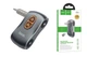 Автомобільний Bluetooth адаптер Hoco E73 Tour Car AUX BT Receiver BT5.0 Grey - изображение 7
