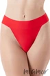 Стринги бесшовные с кружевом Julimex String Maxi Scarlet S Красные - изображение 1