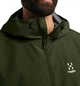 Куртка Haglofs Betula GTX Jacket Men L темно зеленa хакі - изображение 7