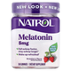 Мелатонін для нормалізації сну Natrol "Melatonin Gummies" зі смаком полуниці, 5 мг (90 жувальних цукерок) - зображення 1