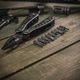 Мультитул складной M-Tac 11 в 1 плоскогубцы нож отвертка Type 1 Black (9162) - изображение 7