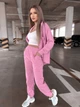 Жіночий прогулянковий велюровий костюм (сорочка+штани) Uaclothes 42-46 Рожевий (like36922-173491360) - зображення 6
