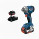 Аккумуляторный ударный гайковерт Bosh Professional GDS 18V-350, акб 18 V 4.0 Ah, з/у GAL 18V-40 (06019M5020+1600A01B9Y) - изображение 1