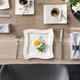 Кавовий сервіз Villeroy & Boch NewWave з 12 предметів на 4 персони преміальна порцеляна білий - зображення 8