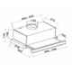 Витяжка кухонна GRANADO Telde 602-700 inox (GCH26277) GRANADO GCH26277 946889 - зображення 8