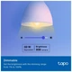 Розумна лампочка TP-Link Tapo L530E (2-Pack) (Tapo L530E(2-Pack)) TP-Link Tapo L530E(2-Pack) 966304 - зображення 4