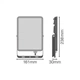 Прожектор LEDVANCE FL ESSENTIAL 50W 830 BK IP65 (4058075768116) LEDVANCE 4058075768116 965741 - изображение 8