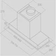 Витяжка кухонна Elica HIDDEN ADVANCE PLUS BL GL/A/72 ELICA HIDDEN ADVANCE PLUS BL GL/A/72 948280 - зображення 8