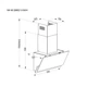 Витяжка кухонна Pyramida NX 60 (800) S GWH PYRAMIDA NX 60 (800) S GWH 948223 - зображення 6