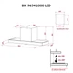 Вытяжка кухонная Perfelli BIC 9654 I 1000 LED PERFELLI BIC 9654 I 1000 LED 946555 - изображение 10
