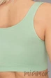 Топ безшовний на широких бретелях Giulia Tank top FAIR GREEN S/M Салатовый - изображение 5