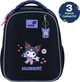 Рюкзак шкільний Kite 555S Kuromi для дівчинки Чорний 36.5x27x15.5см 14 л Ортопедичний каркасний 1-4 клас (HK26-555S-3) - зображення 2