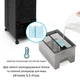 Охолоджувач повітря Klarstein Cooler Rush 3-в-1 132 м³/година (10035825) Чорний - зображення 6