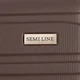 Валіза 66 л Semi Line T5689-2 Коричнева (5903563568923) - зображення 7