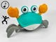 Краб-робот інтерактивний зі світлом і звуком Cartoon Crab (блакитний) QC-3-Y-1 - зображення 2