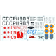 Транспортный самолет Антонов An-12BK Сборная пластикова модель в маштабе 1:72 Roden - изображение 8