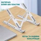 Подставка для ноутбука LOW T53P сложная из ABS пластика White - изображение 1