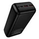 Повербанк портативний акумулятор Power bank Hoco J159B Essence fully compatible 22.5W 30000 mAh Black - изображение 4