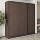 Шкаф-купе трехдверный MebelStar Комбо BG 3ДСП 230x60x240 см Дуб ристрето (MBS-9543) - изображение 1