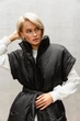 Жіночий утеплений жилет оверсайз з плащівки Seventeen XXL-3XL Чорний (2000000182193) - зображення 2