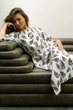 Жіноча міді сукня з розрізом Seventeen XXL-3XL Білий (2000000181417) - изображение 5