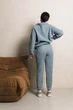 Жіночі штани з трикотажу Теді Seventeen XXL-3XL Сірий (2000000185279) - изображение 6